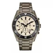 Reloj Bulova Hombre 98b205 Reloj Gris Análogo 