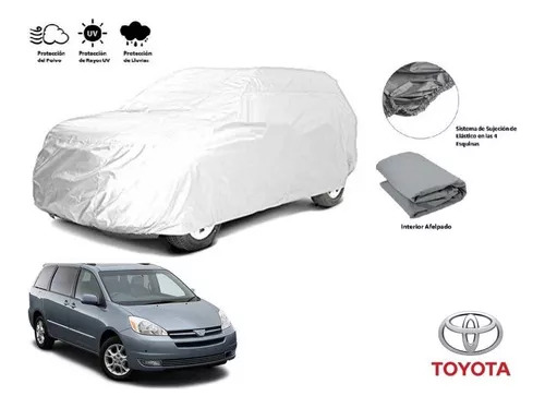 Cubierta Funda Cubreauto Afelpada Toyota Sienna 2004 A 2008 Foto 2