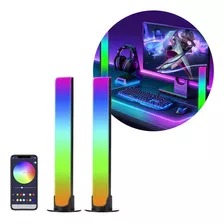 Barra Luces Led Inalambrico Gamer App Efecto Ritmo Voz Tv Pc Color De La Luz Rgb