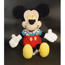 Antigo Boneco Mickey Pelúcia 34 Cm