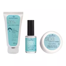 Kit Esmalte Fortalecedor De Unha E Hidratante Mão E Cuticula