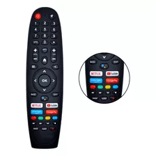 Controle Remoto Para Tv Multilaser Smart 4k Tl042 Tl045