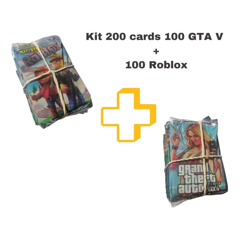 Roblox 400 Cards = 100 Envelopes De Figurinha - Cartinhas