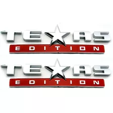 Emblema Adesivo Texas Edition Par Chevrolet Dodge Ford Jeep