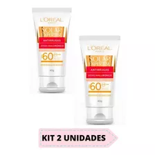 Protetor Facial Loréal Expertise Com Cor Fps 60 ==2unidades 