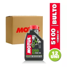 Caja De Aceite Para Motos 5100 15w50 4 Tiempos Motul 1lt