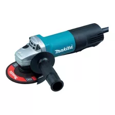 Miniesmeril Angular Makita 9557hpyg Turquesa 840 W 110 V + Acessório