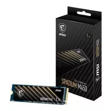 Msi Spatium M450 M.2 2280 1tb Pci-e.4.0 X4, Nvme 1.4 3d Nand