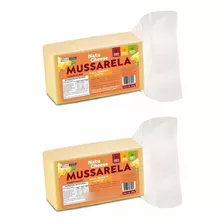 Kit Mussarela Suave 350g Natucheese Sem Lactose - Vegano 