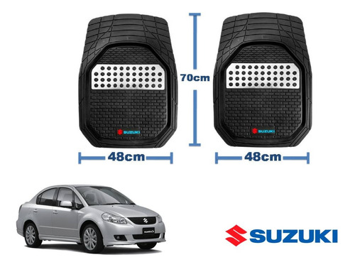 Tapetes 3d Logo Suzuki + Cubre Volante Sx4 Sedan 2008 A 2014 Foto 4