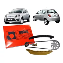 Kit Corrente Comando Válvulas Ford Ka Ha Tecno 1.0 2009 2010