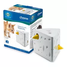 Juguete Automático Con Queso Para Gatos, Seguro Para Mascota