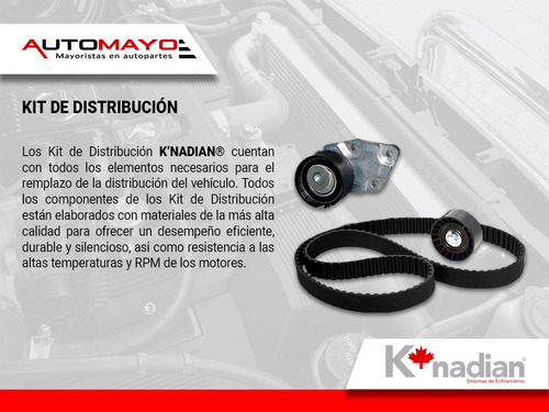 Banda Distribucion K-nadian Volkswagen Quantum L5 2.2l 86-88 Foto 5