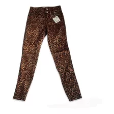 Pantalón Zara Animal Print Talla 2 Mex 24 Nuevo Envío Gratis