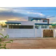 Hermosa Casa Nueva, Ubicada En Romana Del Oeste, La Romana