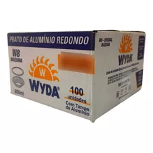 Marmitex De Alumínio Nº8 850ml Fechamento Máquina Wyda C/100