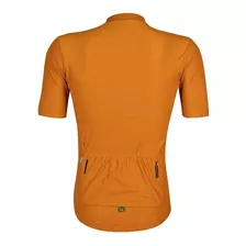 Camisa De Ciclismo Masculino Mauro Ribeiro Fiber Ocre