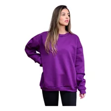 Blusa Moletom De Frio Feminina Lisa Gola Careca Promoção!