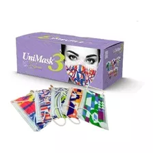 Cubrebocas Unimask 3 Uniseal Color Fashion