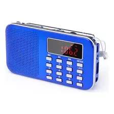 Prunus - Mini Radio Porttil Am Fm De Bolsillo Con Mp3, Linte