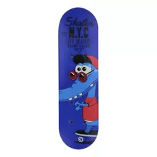 Patineta Skateboard Para Principiantes, Color Azul