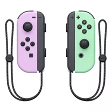 Joy Con Controller Pastel L Morado R Verde Nintendo