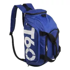 Maleta Deportiva Gym Viaje Mochila Impermeable Calidad T60 G Color Azul