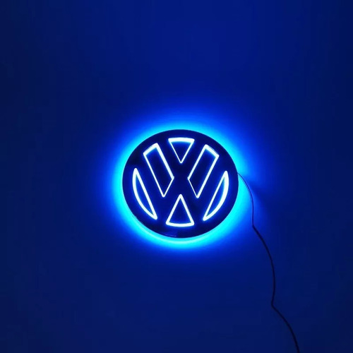 Logotipo Led Volkswagen 5d Semforo Luminoso Foto 8