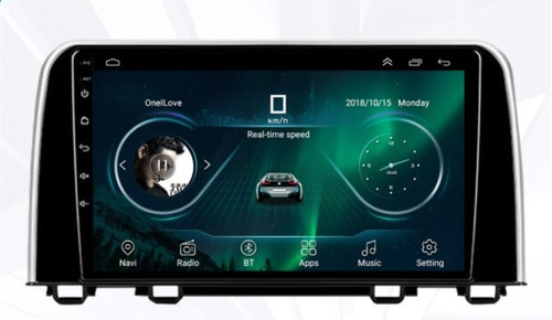 Radio Honda Crv 2017-22 4+64gigas Ips Android 13 Carplay Foto 2