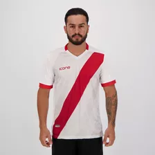 Camisa Ícone Sports Range Branca E Vermelha