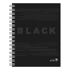Cuaderno Tapa Dura A4 Nivel 10 Black 120 Hojas Lisas