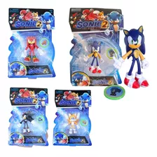 Muñeco Sonic Figura Tazo Blíster X1 Varios Personajes 12cm 
