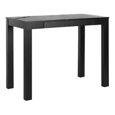 Mesa De Escritório Preta Smart Desk Cosco Home Cor Preto