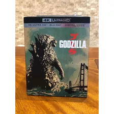 Películas 4k Originales Godzilla, Nuevo Sellado.