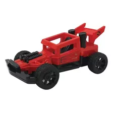 Hot Wheels Formula Racer Luz E Som 22cm Vermelho - Candide