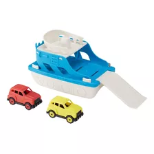 Amazon Basics Barco De Ferry Con 2 Mini Coches De Juguete P. Color Azul