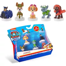 Sellos Paw Patrol X5 Figuras 4 Cm En Blister Pmi Mundotoys