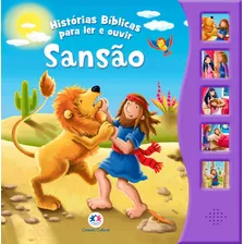 Sansão, De Cultural, Ciranda. Série Histórias Bíblicas Para Ler E Ouvir Ciranda Cultural Editora E Distribuidora Ltda., Capa Mole Em Português, 2019