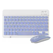 Teclado Bluetooth Recarregável E Mouse Para Macbook Pro