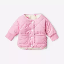 Campera Bebe Reversible Estrella Grisino