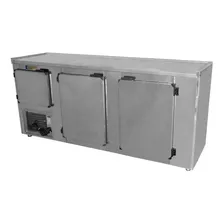 Balcão Refrigerado Inox Encosto Cozinha Industrial 1,80m Rfg