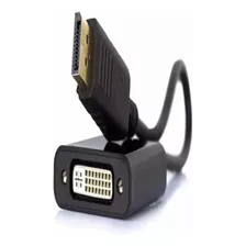 Cabo Adaptador Displayport Macho Para Dvi Fêmea (24+5)