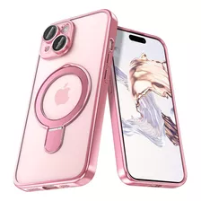 Lontect Funda Para Phone 15 Con Soporte Magnético Invisibl