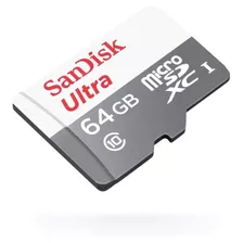 Cartão De Memória Ultra 64gb Microsd Classe 10 Original