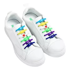 Cordones De Zapatos En Silicona 12pcs