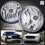 For 07-14 Gmc Sierra 1500 2500/3500hd Smoked Lens Bumper Sxd