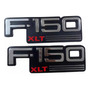 Kit De Emblemas Laterales Y Tapa  Ford Ranger Rojo/negro