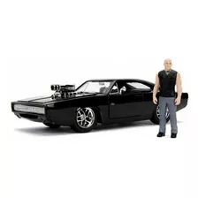 Dodge Charger Velozes E Furiosos Dom Com Boneco 1/24