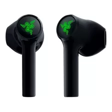 Audífonos In-ear Gamer Inalámbricos Razer Hammerhead True Wireless X Negro Con Luz Verde Led