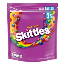 Skittles Wild Berry Fruity Candy - Bolsa De 50 Onzas Para Fi